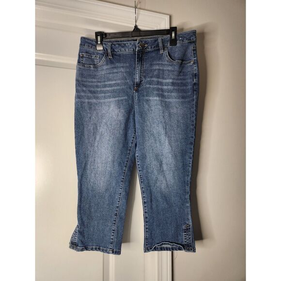 D. Jeans Women’s Capri Denim Pants – Size 14 - Picture 1 of 2